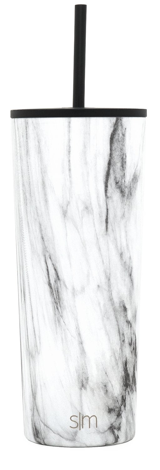 Simple Modern Insulated Tumbler with Lid and Straw Iced Coffee Cup