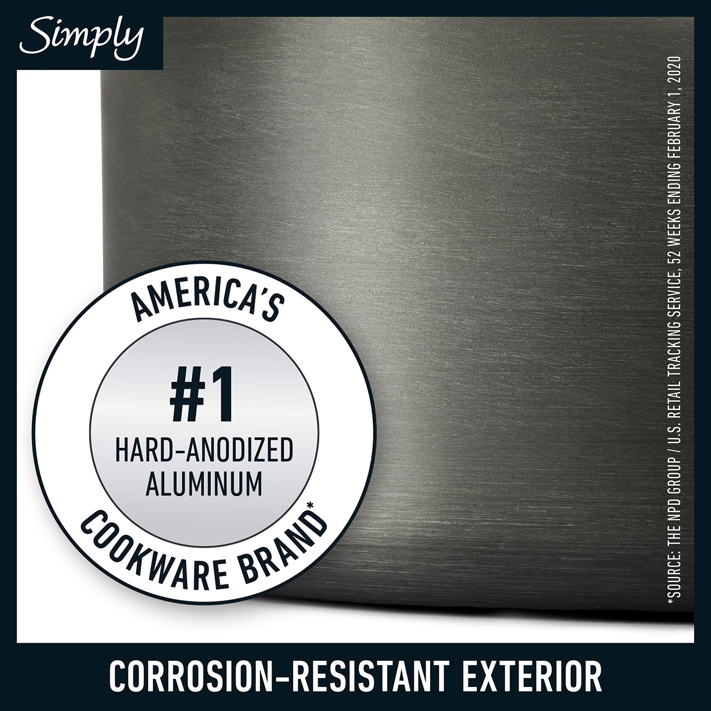 0-Piece Non-Stick Kitchen Cookware Set, Black Pots & Pans with Stay-Cool Stainless Steel Handles