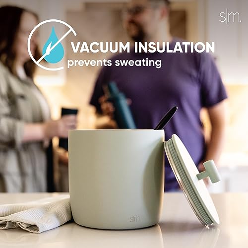 Simple Modern Vacuum Insulated Ice Bucket with Lid and Scoop
