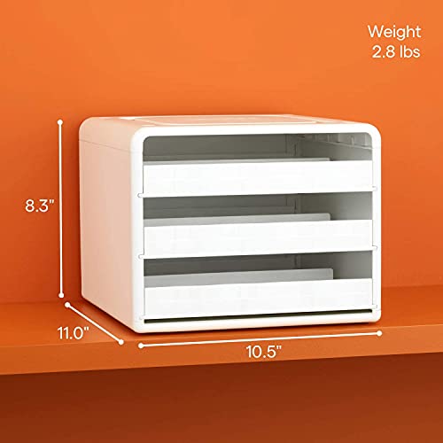 SpiceStack Adjustable Spice Rack Organizer, Pull-Down 24-Bottle Seasonings and Spices Holder for Kitchen Cabinet and Pantry Organization with 104 Included Labels