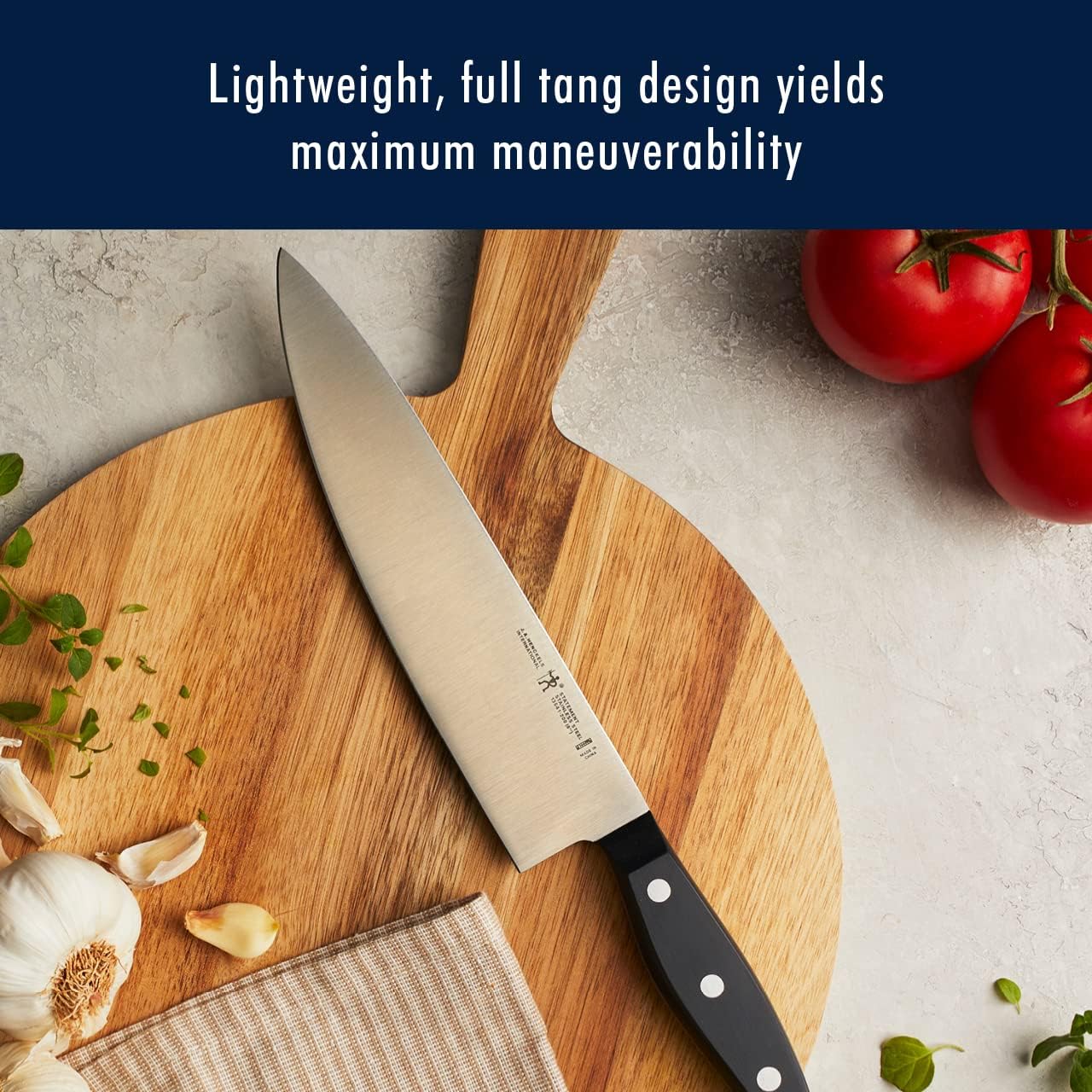 Premium Quality 15-Piece Knife Set with Block, Razor-Sharp